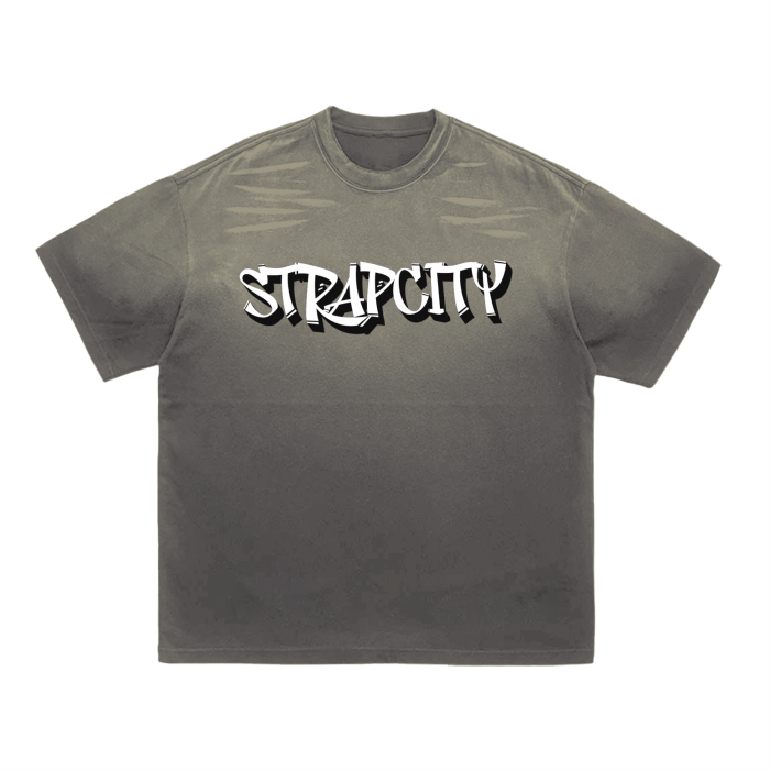 StrapCity Vintage Washed Tiger Stripes Dyed