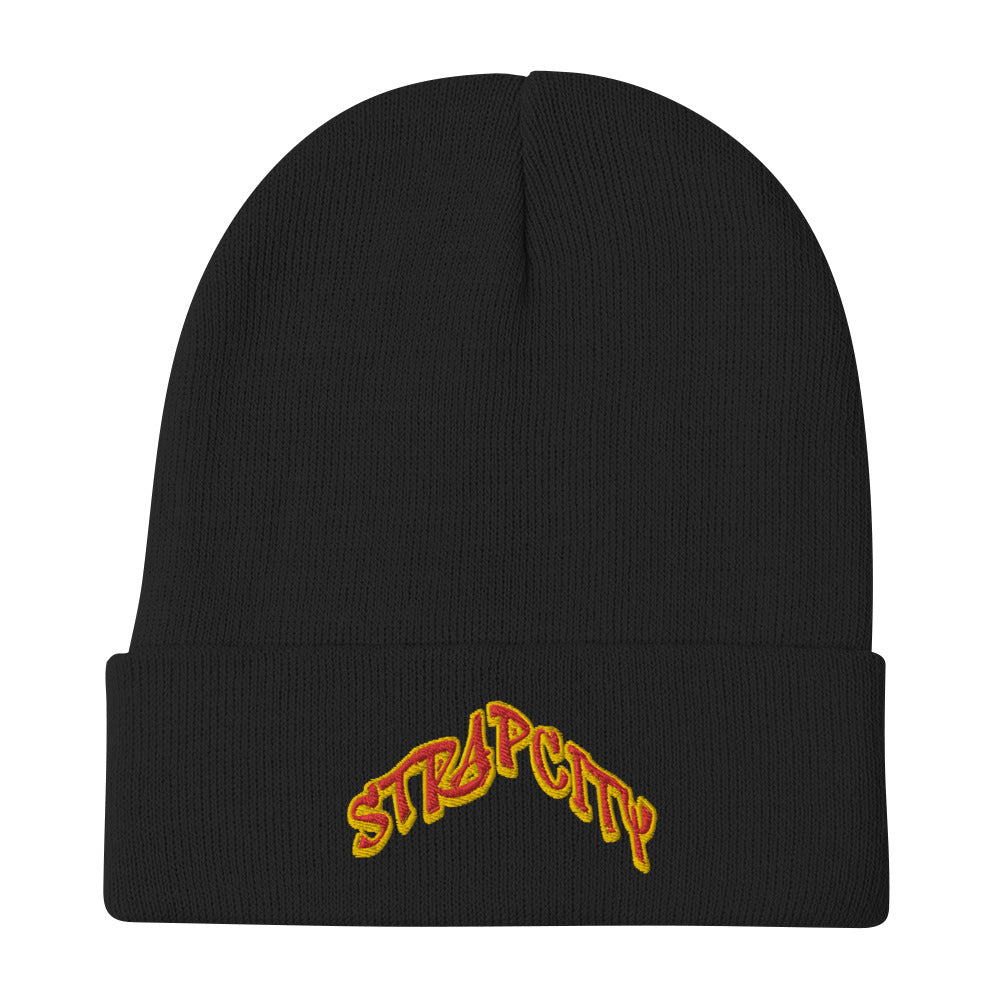 StrapCityHumphrey Embroidered Beanie