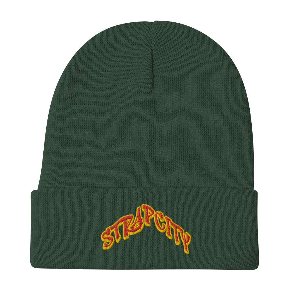 StrapCityHumphrey Embroidered Beanie