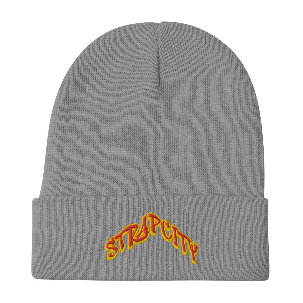 StrapCityHumphrey Embroidered Beanie