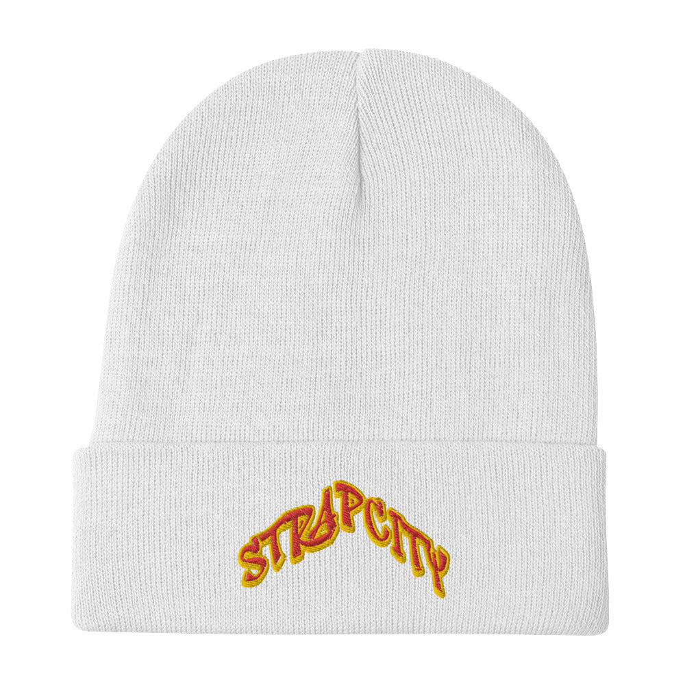 StrapCityHumphrey Embroidered Beanie
