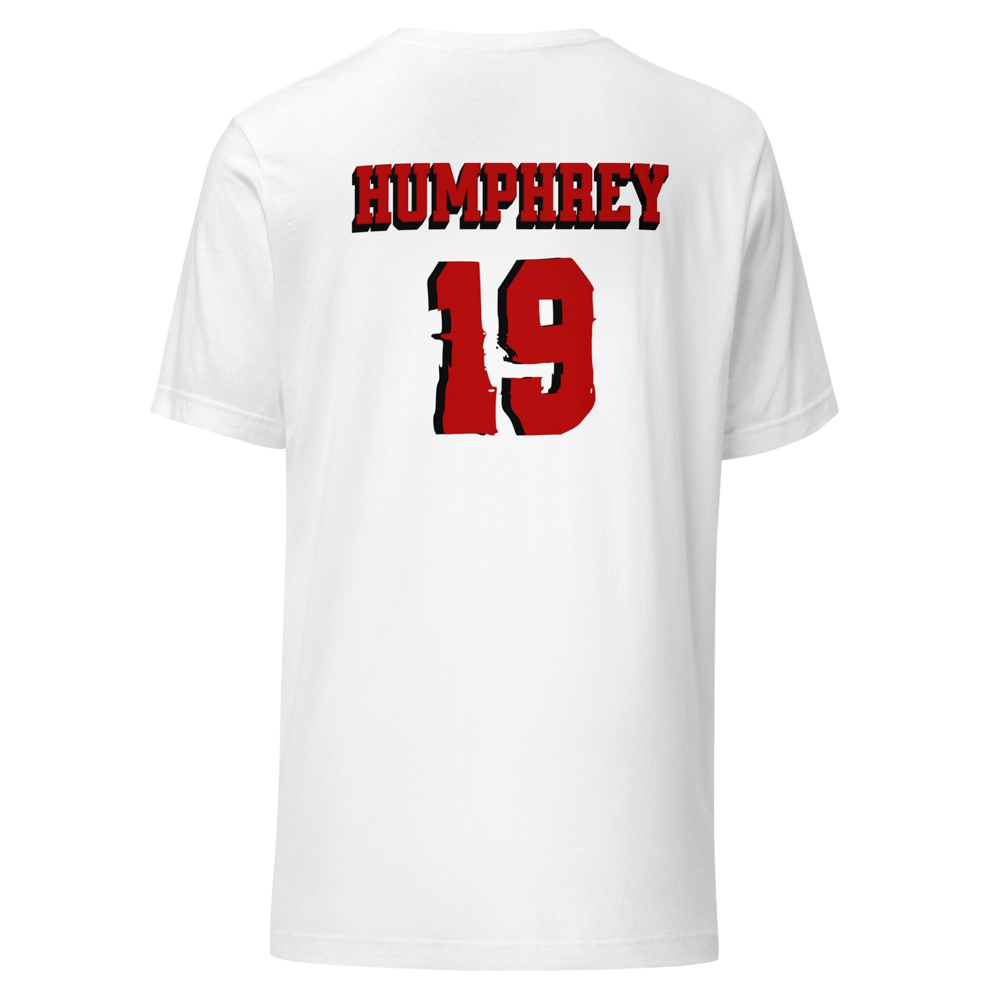 STRAPCITY RED/BLACK INK Unisex t-shirt