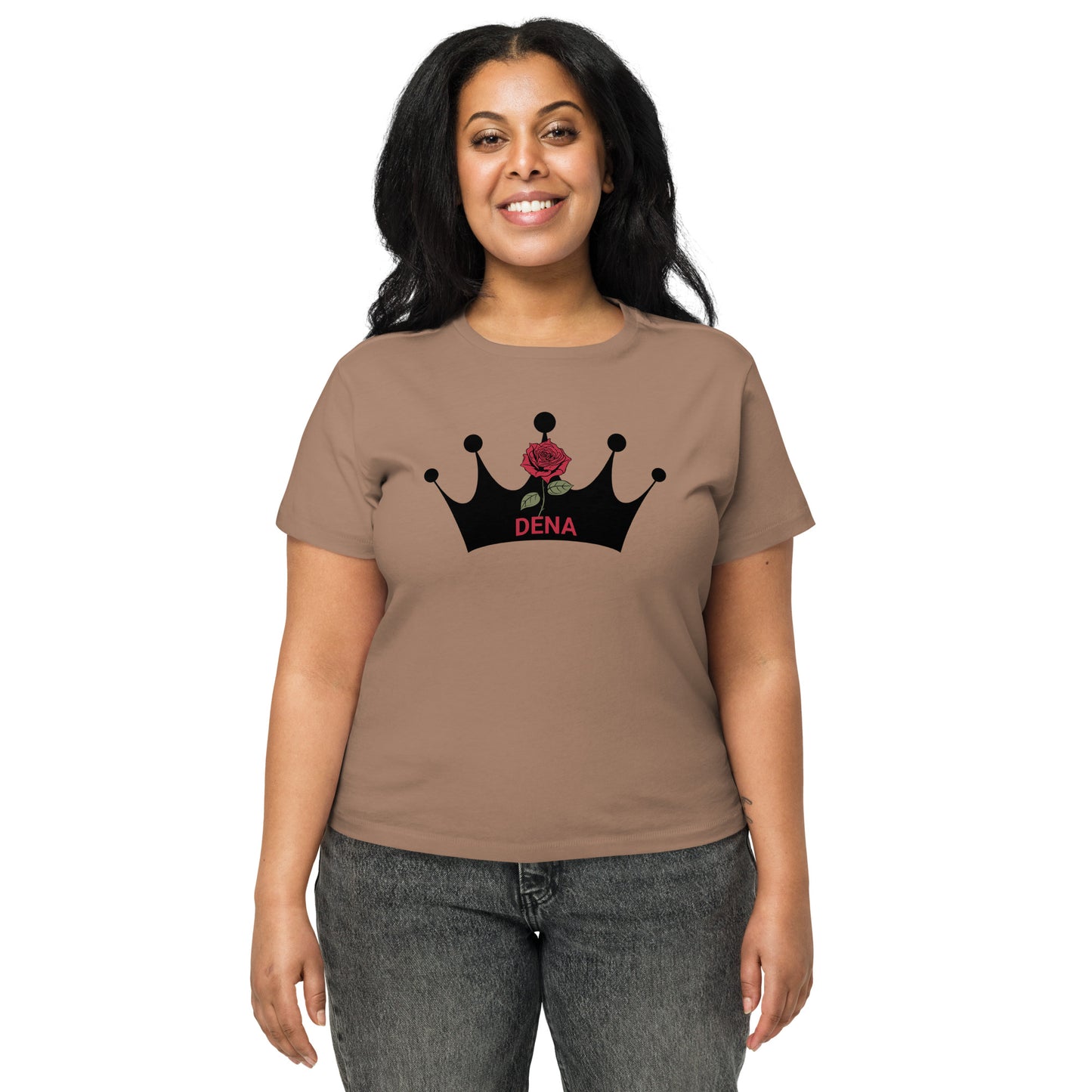 Dena Queen City of Roses Women’s high-waisted t-shirt