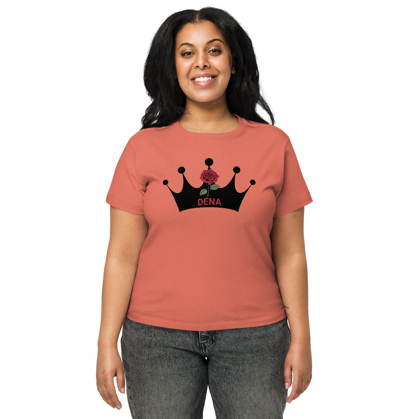 Dena Queen City of Roses Women’s high-waisted t-shirt