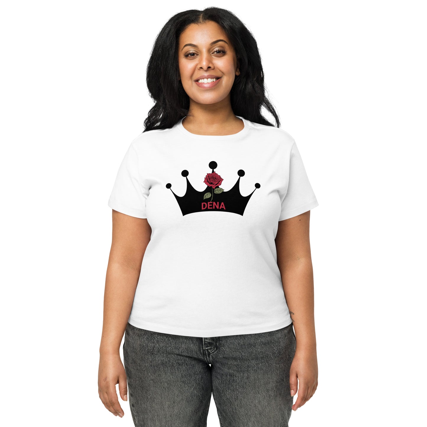 Dena Queen City of Roses Women’s high-waisted t-shirt